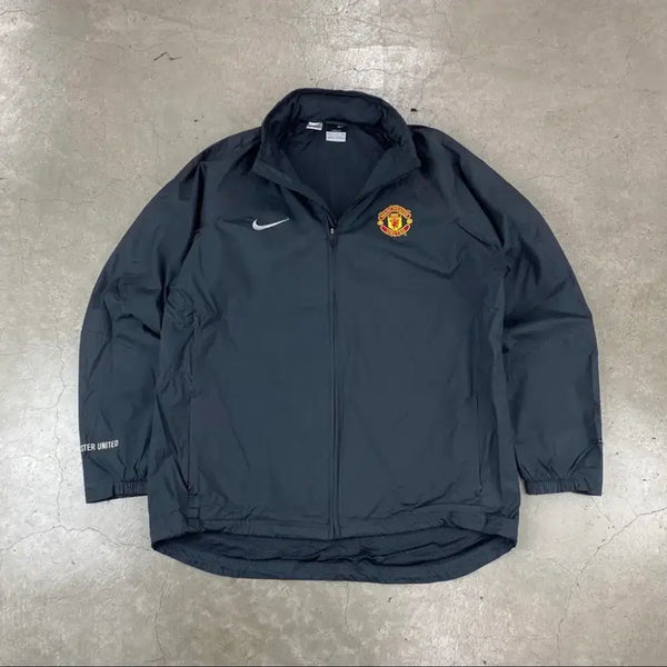 [BUNJANG] Nike Manchester United Vodafone Big Logo Ripstop Windbreaker (Size 100) / 나이키 0Os 맨유 보다폰 빅로고 립스탑 바람막이 (100)