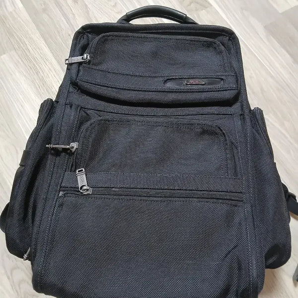 [BUNJANG] Tumi T-Pass Backpack Black / 투미 T-PASS 백팩 블랙
