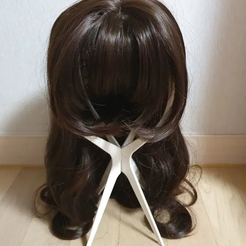 [BUNJANG] Brown Wave Fashion Wig / 갈색 웨이브 패션가발