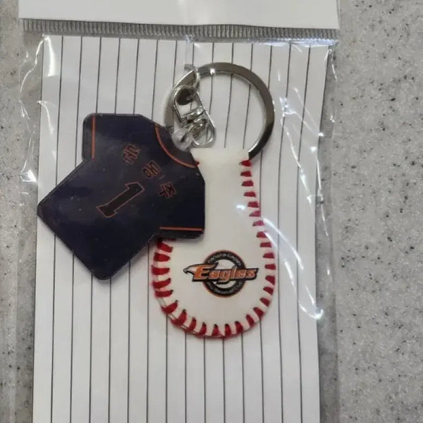 [BUNJANG] Hanhwa Eagles Moon Dong-ju Player Jersey Keychain New / 한화이글스 문동주 유니폼 플레이어 키링 새상품