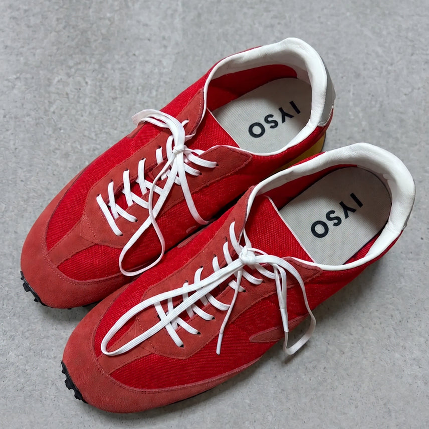 [BUNJANG] IYSO MERCURY 80S Ultra Red Sneakers / [290] IYSO 이소 MERCURY 80S 울트라레드