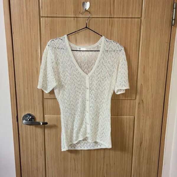 [BUNJANG] V-Neck Knit Cardigan / Sale 25