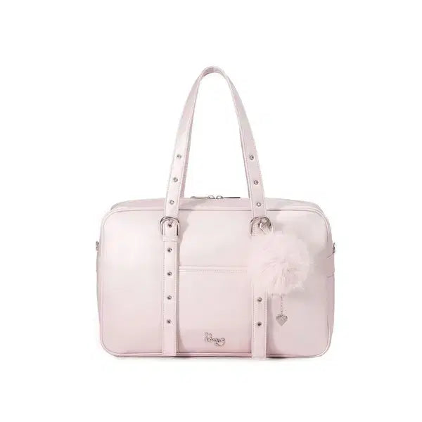 [BUNJANG] Aidang Club Angel Ring School Bag Pink L / 아이당클럽 엔젤링 스쿨백 핑크 L