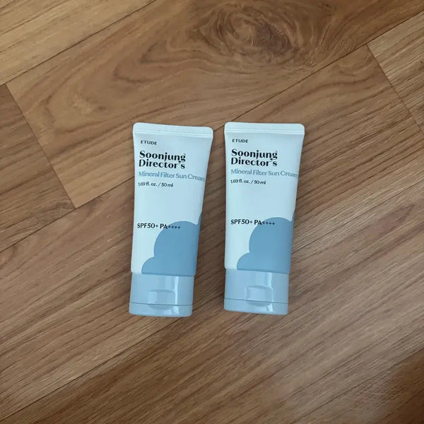 [BUNJANG] Etude Soon Jung Director Inorganic Sunscreen (2-Pack) / 에뛰드 순정 디렉터 무기자차 선크림 2개