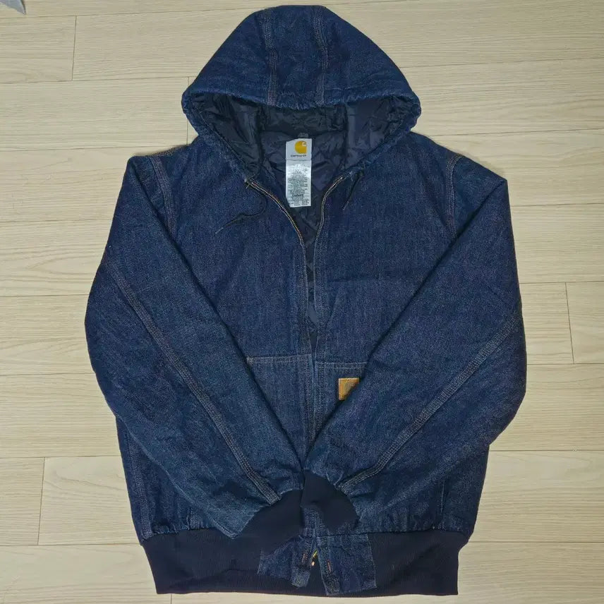 [BUNJANG] Carhartt Denim Active Jacket J252 DNM / 칼하트 데님 액티브 자켓 J252 DNM L/R size