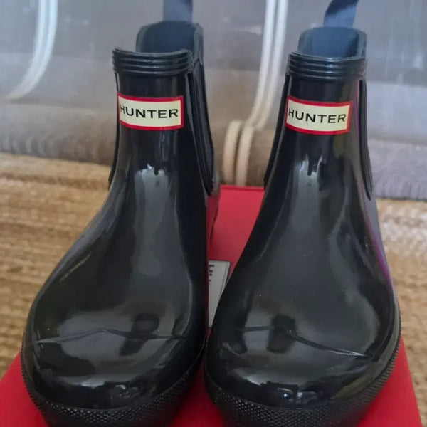 [BUNJANG] Hunter Chelsea Short Rain Boots US7 / 헌터 첼시 숏 레인부츠 US7