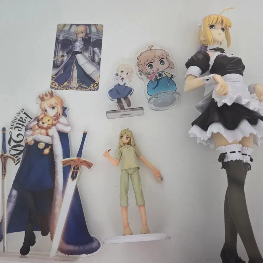 [BUNJANG] Fate/stay night Saber Goods Bundle Set / 페스나 페이트 청밥 세이버 굿즈 일괄판매
