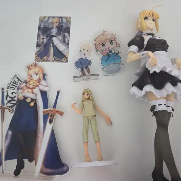 [BUNJANG] Fate/stay night Saber Goods Bundle Set / 페스나 페이트 청밥 세이버 굿즈 일괄판매