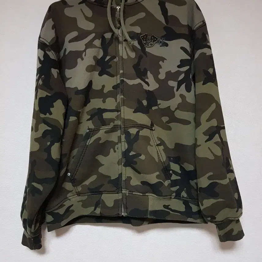 [BUNJANG] Supreme x True Religion Collaboration Hooded Zip-Up Hoodie Brown Camo 25FW / 슈프림 X 트루릴리전 후드 집업 티셔츠 브라운 카모 25FW