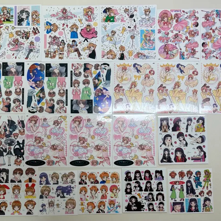 [BUNJANG] Cardcaptor Sakura Sticker Set with DADADA Stickers / 카드캡터체리 인스 스티커 + 다다다 인스 + 덤(선물)