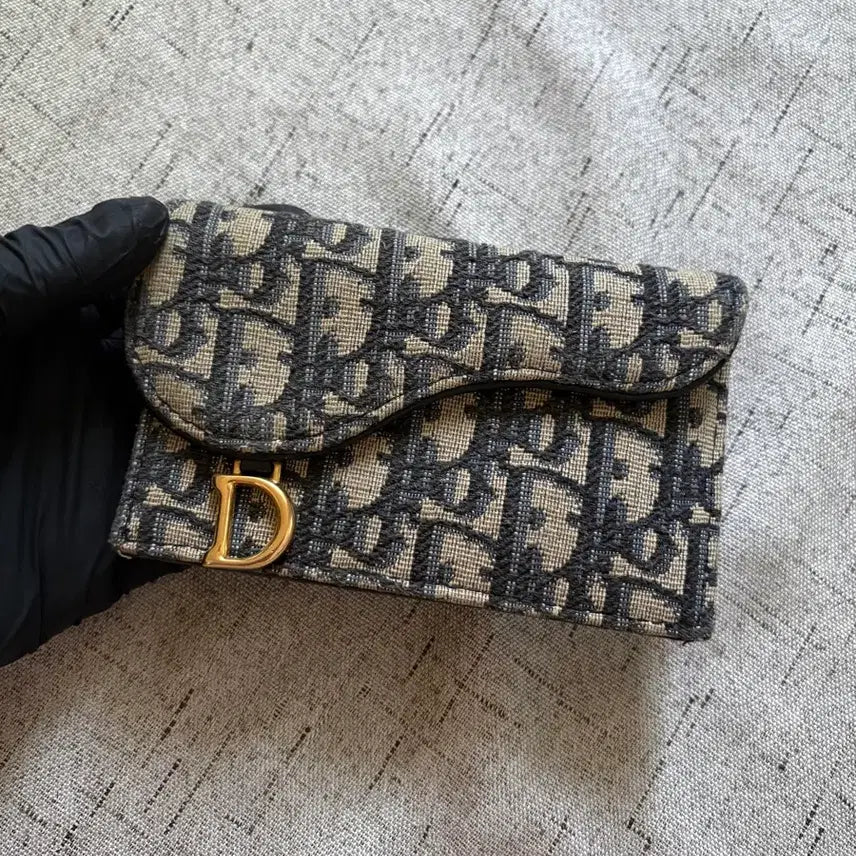[BUNJANG] Dior Saddle Coin Card Holder / 디올 새들 코인 카드지갑