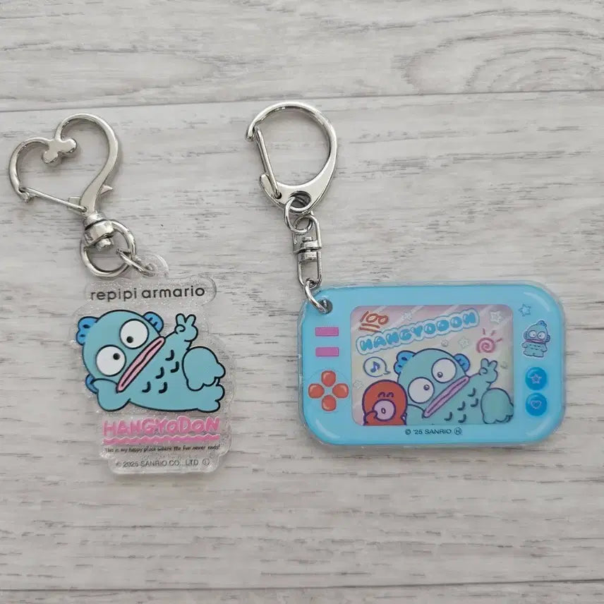 [BUNJANG] Repipi Armario Hangyodon Mini Acrylic Keyring Bundle Set / 한교동 미니 아크릴 키링 새제품