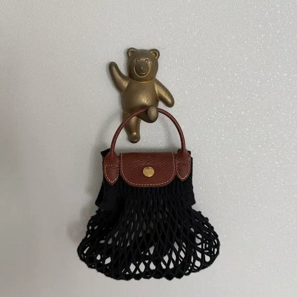[BUNJANG] Longchamp Le Pliage Filet Net Bag XS Black / 롱샴 르 플리아쥬 필렛 네트백 블랙 xs