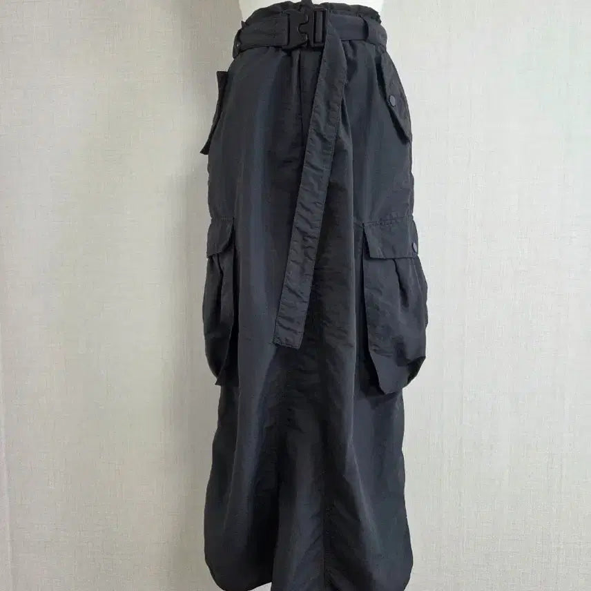 [BUNJANG] General Idea Cargo Long Skirt / 제너럴 아이디어  카고롱스커트