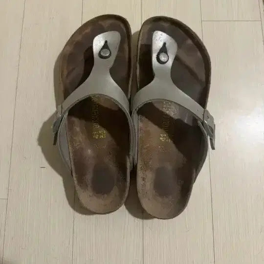 [BUNJANG] Birkenstock Gizeh Leather Sandals / 지제 버켄스탁 265 41