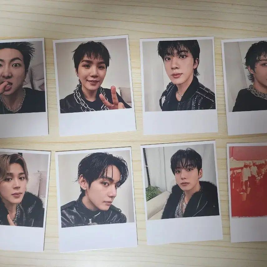 [BUNJANG] BTS Photocard Set (7 Members, Unsealed) / 방탄소년단 BTS 포토카드 7종 (개봉 후 크기가 커 함께 보관중)