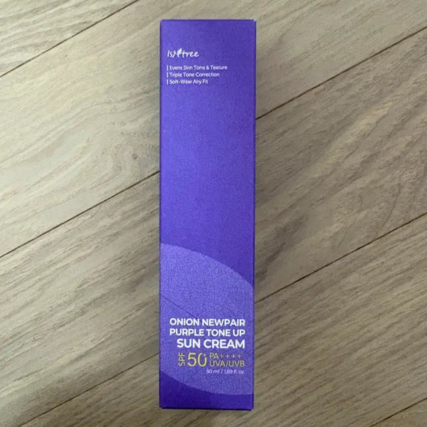 [BUNJANG] ISNTREE Onion Newpair Purple Tone-Up Sun Cream / 이즈앤트리 어니언 뉴페어 퍼플 톤업 선크림