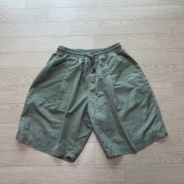 [BUNJANG] Valuet Nylon Bermuda Shorts Bundle Set / 발루트 나일론 버뮤다 원턱 숏팬츠 2장일괄