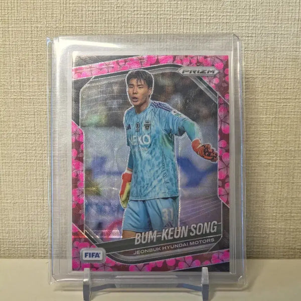 [BUNJANG] Panini Prism 2025-26 Song Bum-keun 8 Parallel Limited Edition Soccer Card / (신제품) 26 파니니 프리즘 전북현대 송범근 8한정
