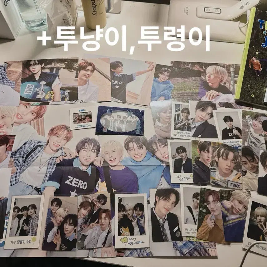 [BUNJANG] TWS Group Bundle Set with Ttoongyi & Ttooryeong / 급처)투어스 탈덕(일괄판매)+투냥이 투령이 포함