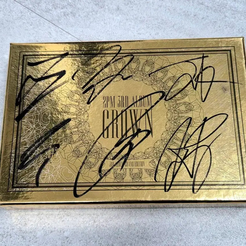 [BUNJANG] 2PM All Members Autographed Album / 2PM 전원 친필 사인 앨범