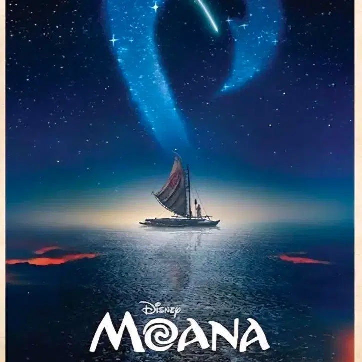 [BUNJANG] Moana Original Movie Poster / 모아나 오리지널  포스터