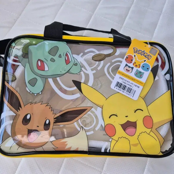 [BUNJANG] Pokemon Pikachu & Eevee Swim Bag / 포켓몬스터 피카츄 이브이 수영가방