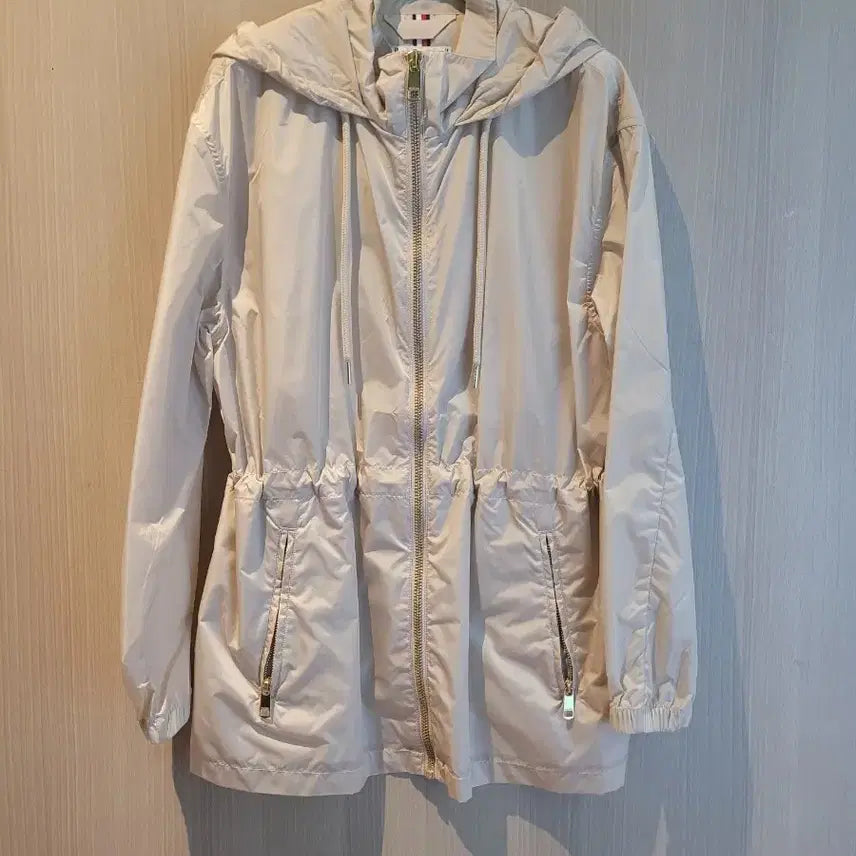 [BUNJANG] Tommy Hilfiger Women's Beige Windbreaker Small / (새제품) 타미힐피거 바람막이 스몰