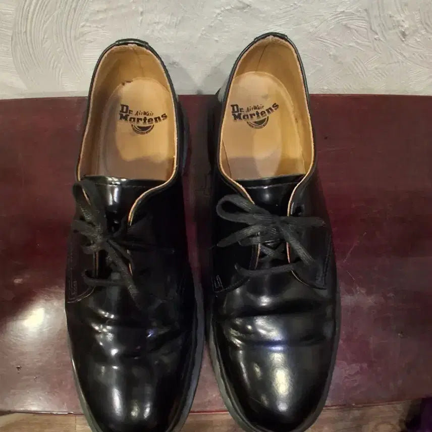 [BUNJANG] Dr. Martens Derby Shoes Black Leather / 닥터마틴 더비슈즈 블랙