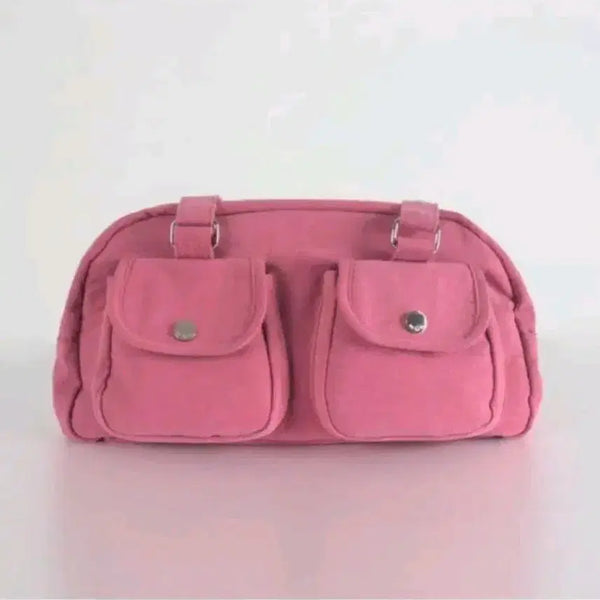 [BUNJANG] Kuel Pink Shoulder Bag / kuel 큘 핑크색 숄더백