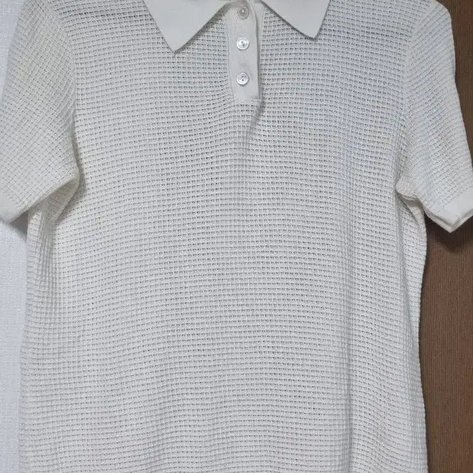 [BUNJANG] Chavoon Silk Collar Knit Top / CHAVOON카라실크니트탑  36