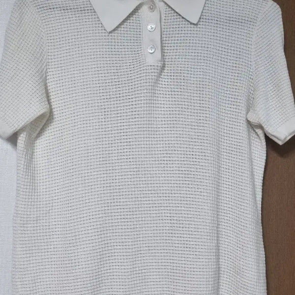 [BUNJANG] Chavoon Silk Collar Knit Top / CHAVOON카라실크니트탑  36