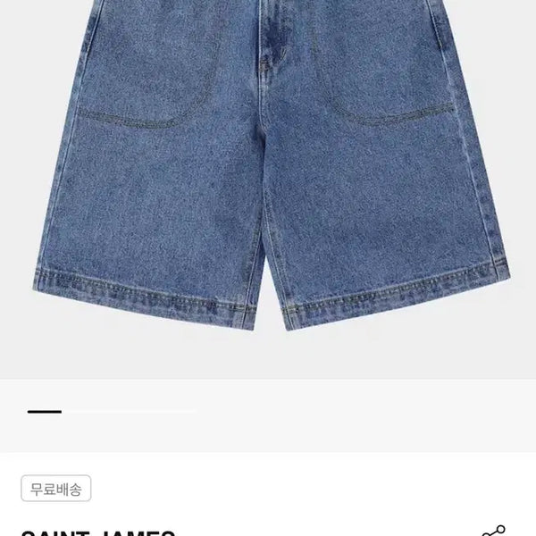 [BUNJANG] Saint James Bermuda Half Pants / 세인트제임스 버뮤다 하프 팬츠