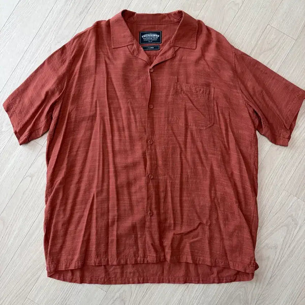 [BUNJANG] Prismworks Linen Half Shirt / 프리즘웍스 린넨 하프셔츠