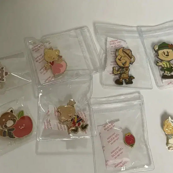 [BUNJANG] Everland 45th Anniversary Badge Bundle Set / 에버랜드 단종 배지 45주년 일괄