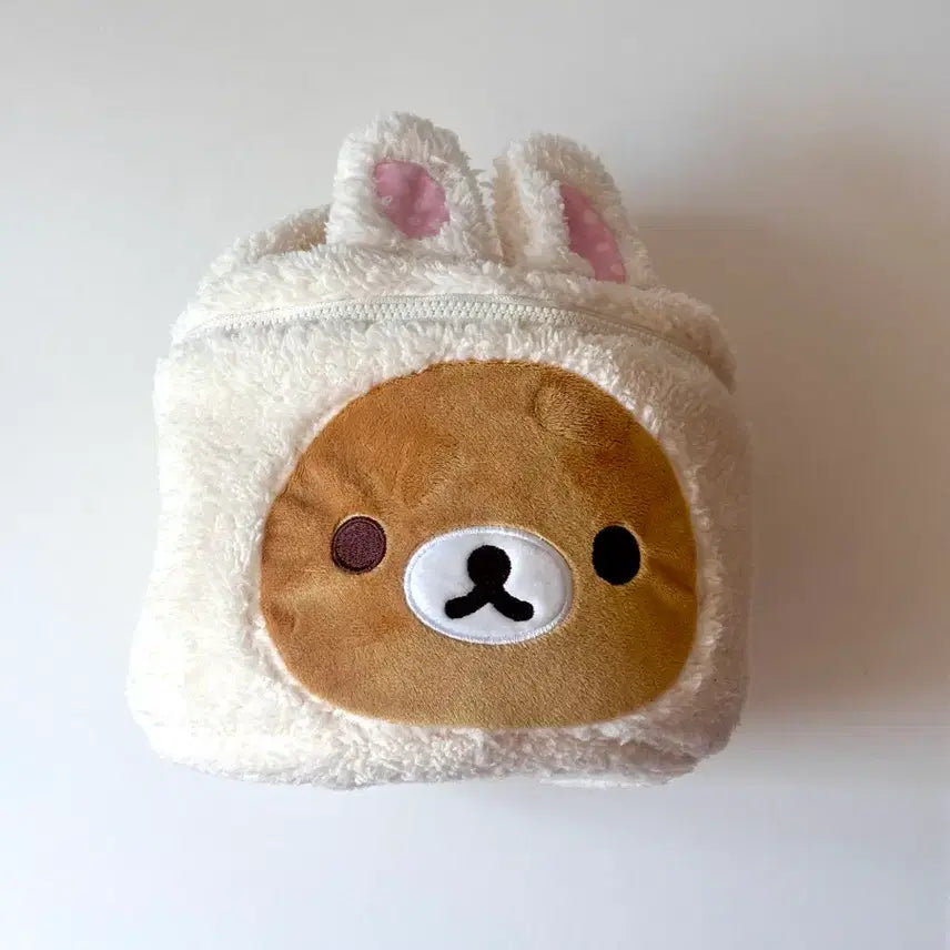 [BUNJANG] San-X Rilakkuma Makeup Pouch Bag / Sanx 산엑스 리락쿠마 메이크업 파우치 가방