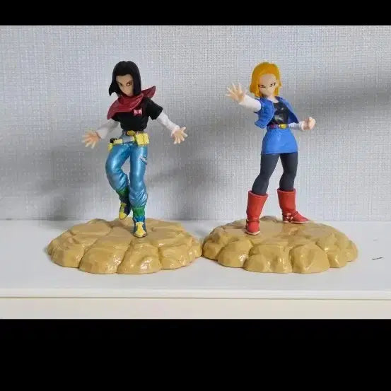 [BUNJANG] Dragon Ball Classic Figures No. 17 & No. 18 Set / 드래곤볼 고전피규어 17호 18호
