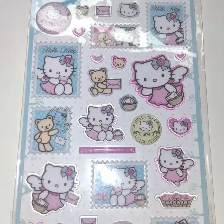 [BUNJANG] Sanrio Hello Kitty Transparent Candy Sheet Stickers / 헬로키티 투명 캔디 판스티커