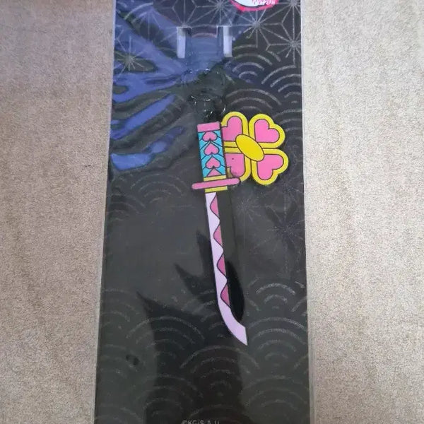 [BUNJANG] Demon Slayer Mitsuri Kanroji Nichirin Sword Keychain (Sealed) / 귀칼 일륜도 미츠리 키링 미개봉