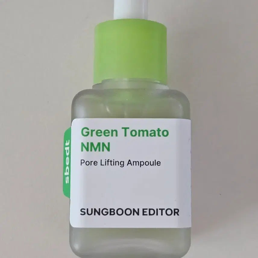 [BUNJANG] Ingredient Editor Green Tomato NMN Pore Lifting Ampoule (Sealed) / 새상품 미개봉 성분에디터 그린토마토 NMN 포어 리프팅 앰플