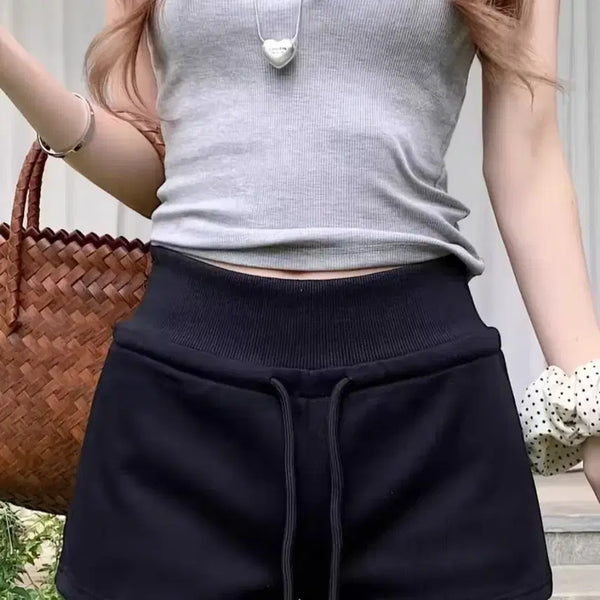 [BUNJANG] Black Banding Short Pants / 블랙 밴딩 숏팬츠 (새 상품)