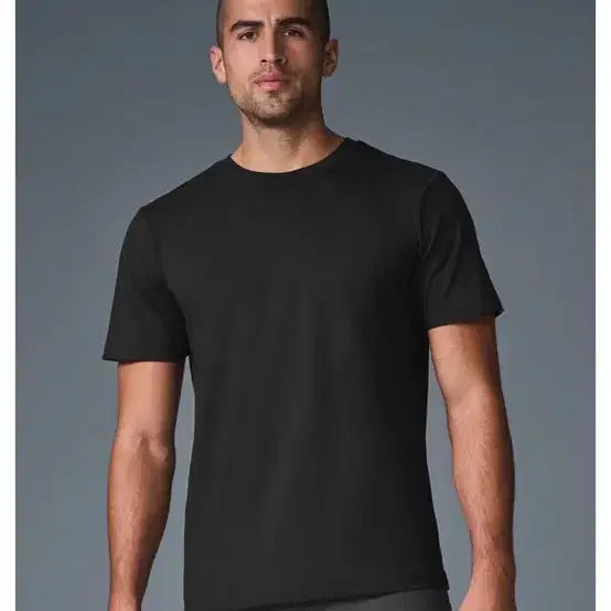[BUNJANG] Alo Yoga Men's Crewneck Performance T-Shirt M / 알로요가 남자 크루넥 기능성 반팔티셔츠 M