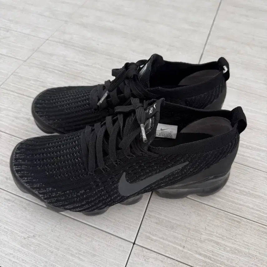 [BUNJANG] Nike Air VaporMax Black / 나이키 에어 베이퍼맥스 블랙