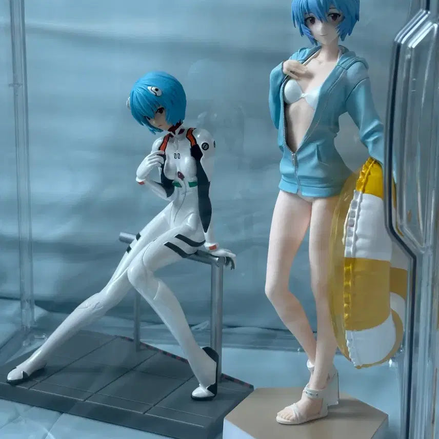 [BUNJANG] Evangelion Ayanaami Rei Pop Up Parade L Beach Queen LPM Figure Bundle Set / 에반게리온 아야나미 레이 팝업퍼레이드L 비치 퀸,LPM 일괄