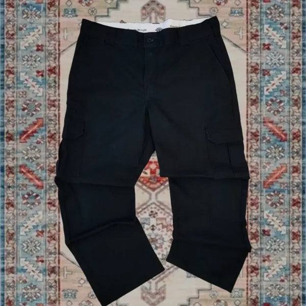 [BUNJANG] Dickies Regular Straight Cargo Pants Black (38) / Dickies 디키즈 레귤러 스트레이트 카고 팬츠 Black (38)