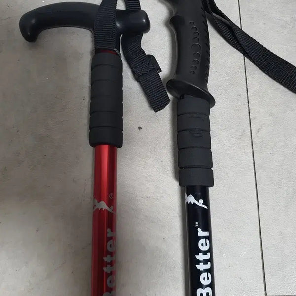 [BUNJANG] Shockproof Hiking Trekking Poles (Pair) / 충격방지 하이킹 트레킹 폴/스틱 2개