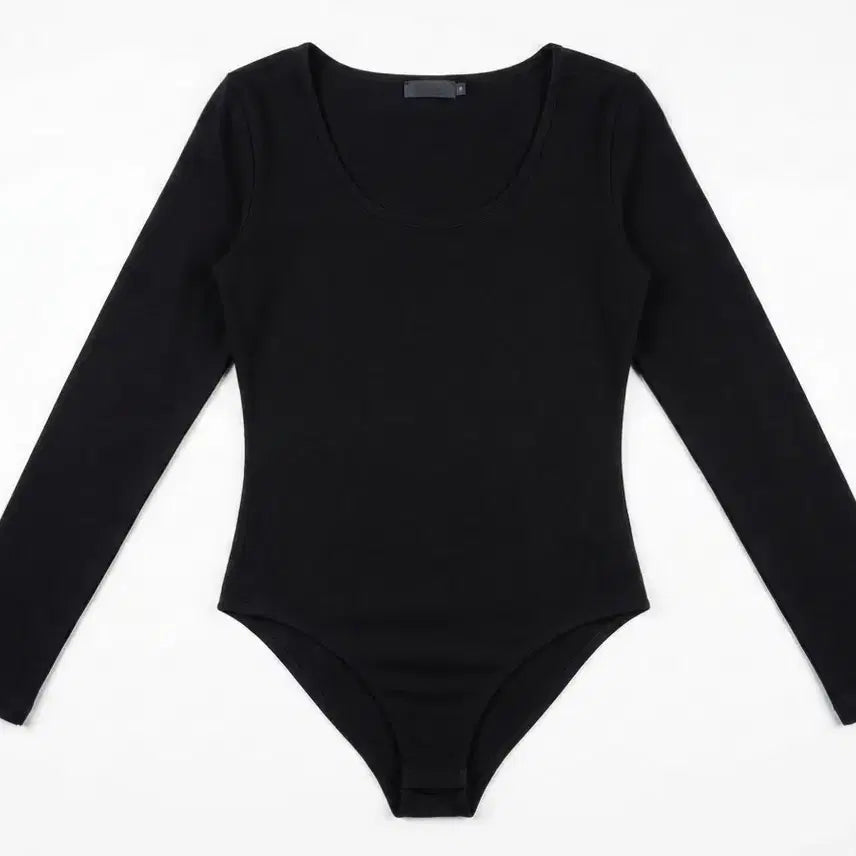 [BUNJANG] Messiah Basic Long Sleeve Leotard Black (Size L) / [메시아] 기본 긴소매 레오타드 블랙 (L 사이즈)