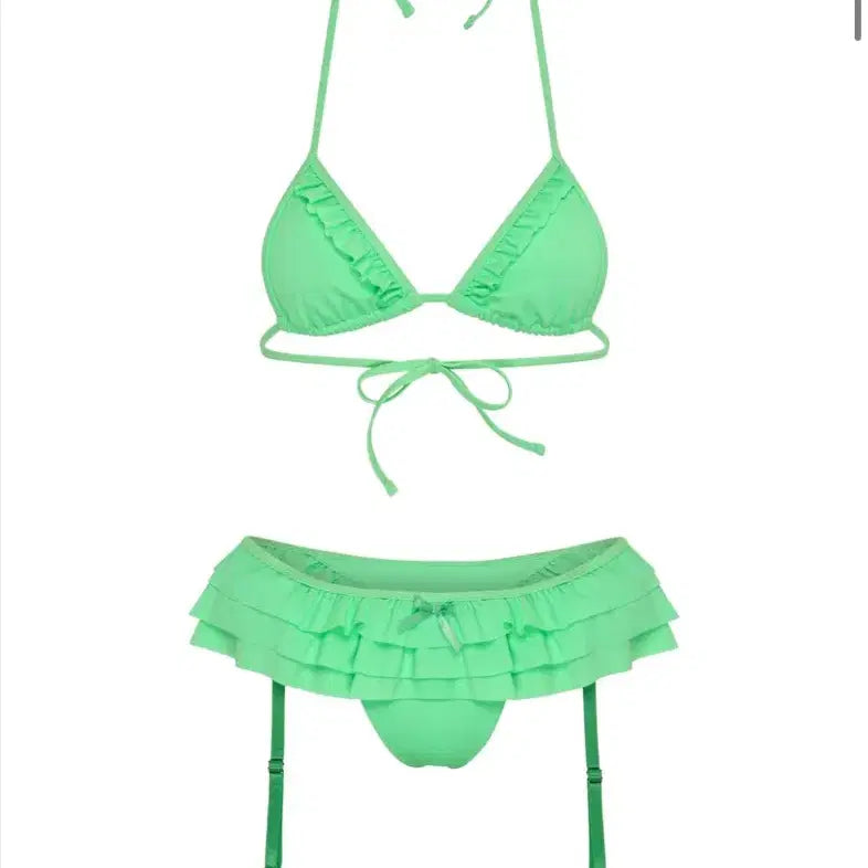 [BUNJANG] High-Waist Bikini Set / 니하이 비키니