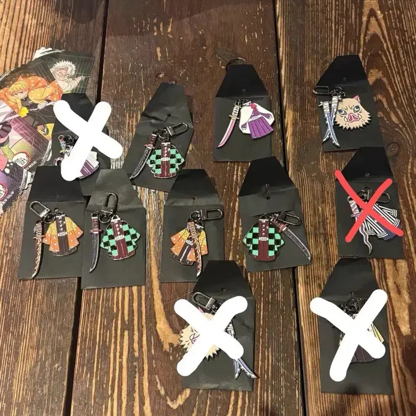 [BUNJANG] Demon Slayer: Kimetsu no Yaiba Mugen Train Sunwheel Sword Keychain / 귀멸의칼날 무한성 팝업 일륜도키링 교환/판매