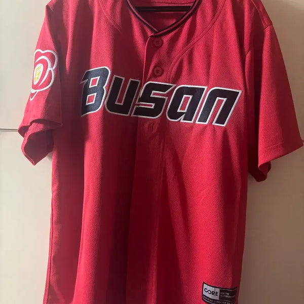 [BUNJANG] Lotte Giants 2024 Core Dongbaek Authentic Jersey - Jung Hyun Soo / 롯데자이언츠 24시즌 코어 동백 어센틱 유니폼 정현수